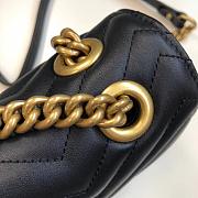 Gucci Marmont matelassé shoulder bag 26cm Black - 4