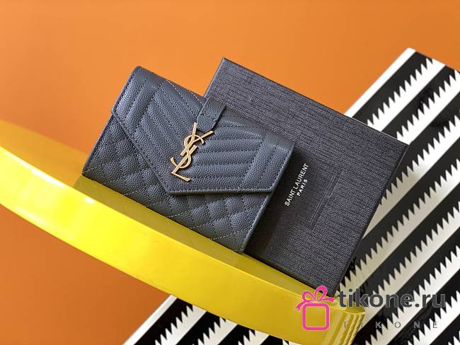 YSL Envelope Monogram Wallet - 1