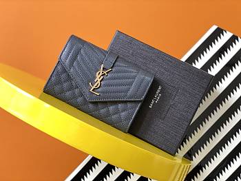 YSL Envelope Monogram Wallet