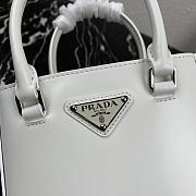 PRADA SMALL BRUSHED LEATHER TOTE 02 - 2