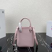 PRADA SMALL BRUSHED LEATHER TOTE 03 - 2