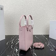 PRADA SMALL BRUSHED LEATHER TOTE 03 - 5