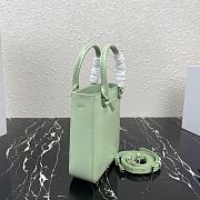 PRADA SMALL BRUSHED LEATHER TOTE 05 - 5