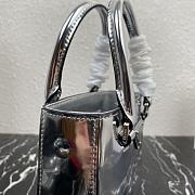 PRADA SMALL BRUSHED LEATHER TOTE 06 - 3