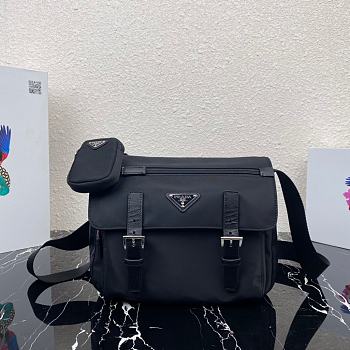 PRADA MEDIUM NYLON SHOULDER BAG 01