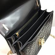 BURBERRY MEDIUM QUILTED MONOGRAM LAMBSKIN TB BAG - 4