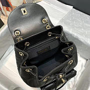 CHANEL BACKPACK IN LAMBSKIN WITH GOLD HARDWARE - 2