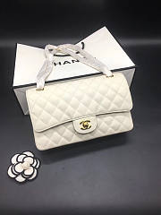 CHANEL FLAP BAG CAVIAR 25CM 001 - 1