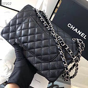 Chanel Flap Black Bag 25cm - 2