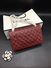 CHANEL FLAP BAG CAVIAR 25CM 009 - 6