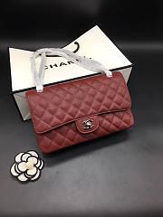 CHANEL FLAP BAG CAVIAR 25CM 010 - 1