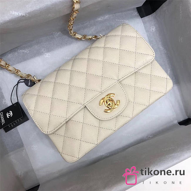 CHANEL FLAP BAG CAVIAR 20CM 011 - 1