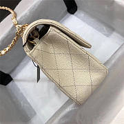 CHANEL FLAP BAG CAVIAR 20CM 011 - 5