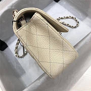 CHANEL FLAP BAG CAVIAR 20CM 012 - 6