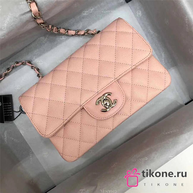 CHANEL FLAP BAG CAVIAR 20CM 014 - 1