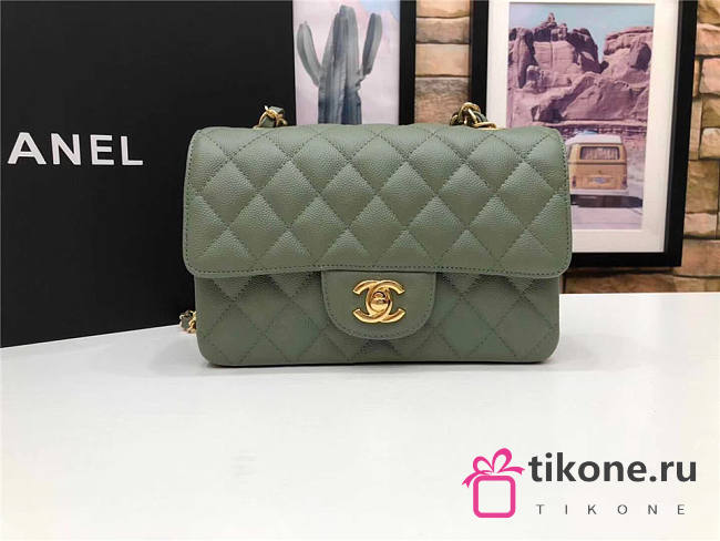 CHANEL FLAP BAG CAVIAR 20CM  015 - 1