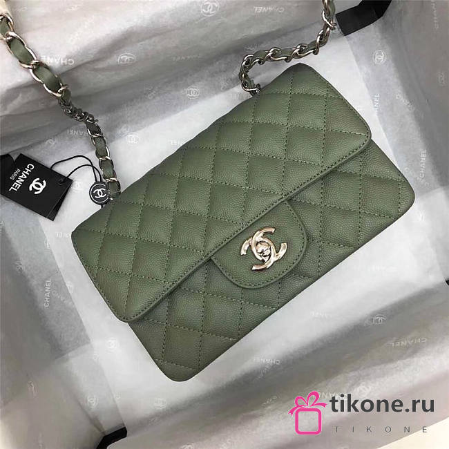 CHANEL FLAP BAG CAVIAR 20CM 016 - 1