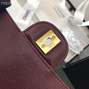 CHANEL FLAP BAG LAMBSKIN 25cm 023 - 5