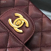 CHANEL FLAP BAG LAMBSKIN 25cm 023 - 6