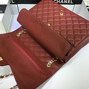 CHANEL FLAP BAG LAMBSKIN 33cm 025 - 4