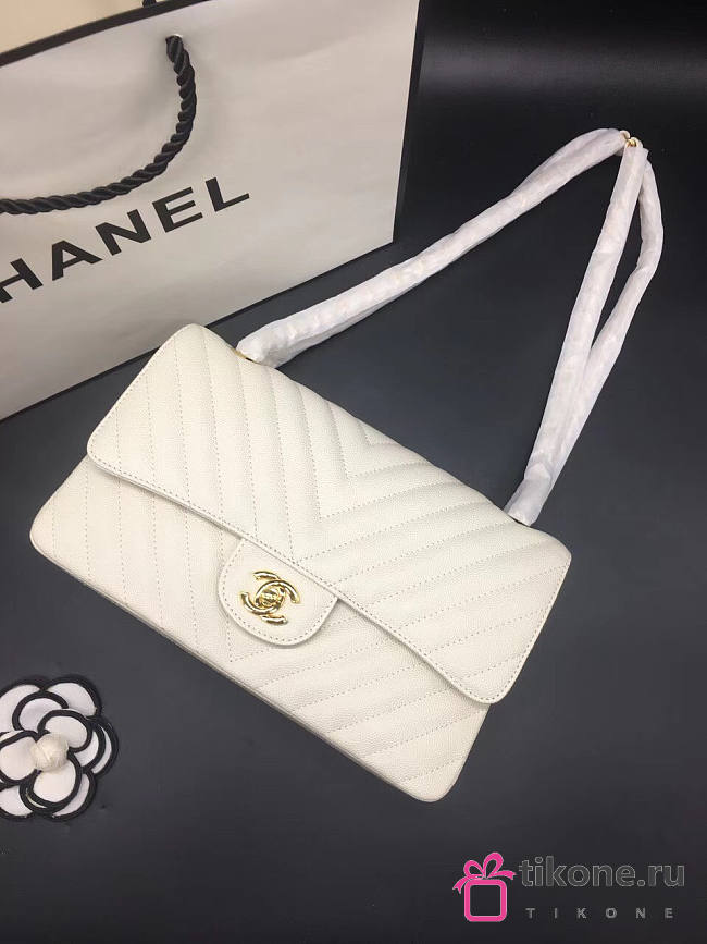 Chanel Classic Flap  Calfskin 001 - 1