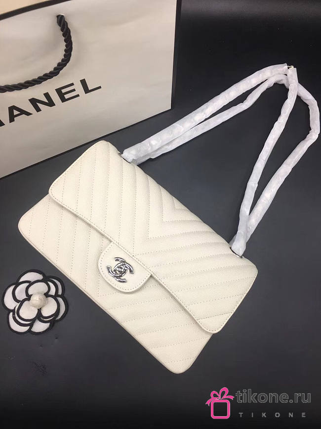 Chanel Classic Flap  Calfskin 002 - 1