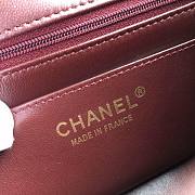 Chanel Flap LAMBSKIN Bag 17 CM 01 - 6