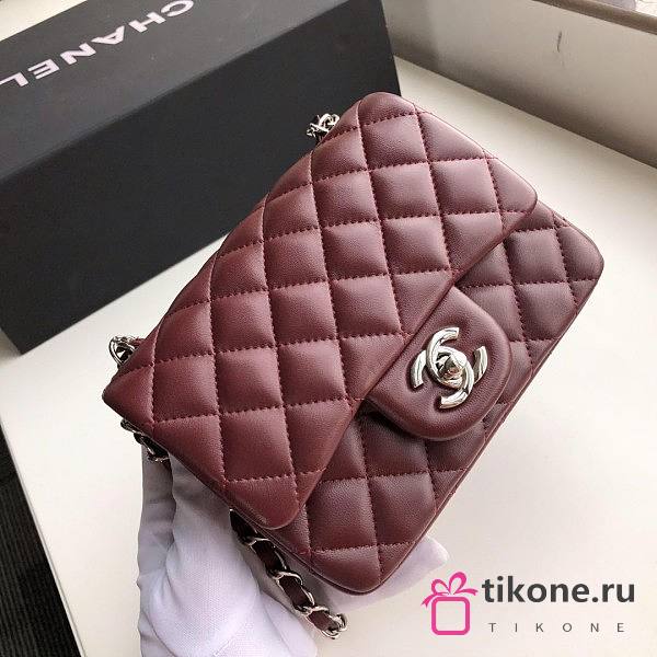 Chanel Flap LAMBSKIN Bag 17 CM 02 - 1