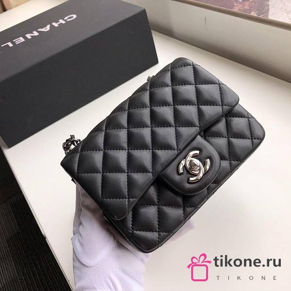 Chanel Flap LAMBSKIN Bag 17 CM 04 - 1