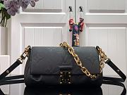 LV Favorite Monogram Empreinte Black M45813 - 24x14x9cm - 1