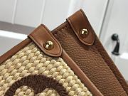 Louis Vuitton OntheGo Brown Raffia - 35×27×14 cm - 4