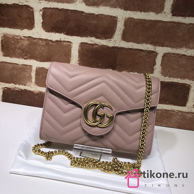 GUCCI GG MARMONT CHAIN WALLET 03 - 1