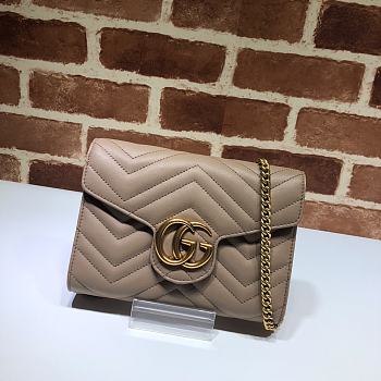 GUCCI GG MARMONT CHAIN WALLET 07