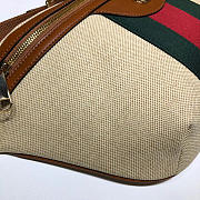 GUCCI VINTAGE CANVAS BELT BAG - 2