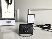 GUCCI DIONYSUS MINI LEATHER CHAIN BAG 01 - 1