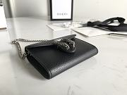 GUCCI DIONYSUS MINI LEATHER CHAIN BAG 01 - 2