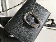 GUCCI DIONYSUS MINI LEATHER CHAIN BAG 01 - 5