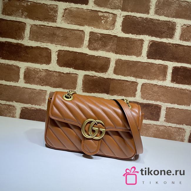 GUCCI GG MARMONT SMALL SHOULDER BAG  - 1