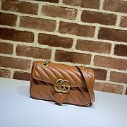 GUCCI GG MARMONT SMALL SHOULDER BAG  - 1