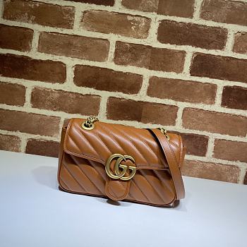 GUCCI GG MARMONT SMALL SHOULDER BAG 