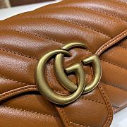 GUCCI GG MARMONT SMALL SHOULDER BAG  - 3