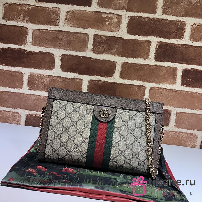 GUCCI OPHIDIA GG SMALL SHOULDER BAG - 1