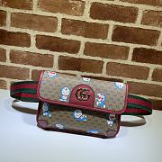 GuccixDoraemon Mini Shoulder Bag - 24×16.5×3.5cm - 1