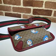 GuccixDoraemon Mini Shoulder Bag - 24×16.5×3.5cm - 4