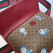 GuccixDoraemon Mini Shoulder Bag - 24×16.5×3.5cm - 2