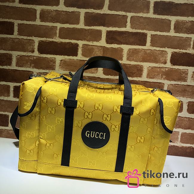 Gucci Off The Grid Duffle Yellow Bag - 50×29×20cm - 1