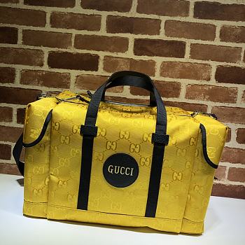 Gucci Off The Grid Duffle Yellow Bag - 50×29×20cm