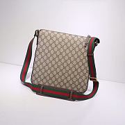 GG Supreme Sticker Monogram Flat Messenger Bag - 29×27.5×3cm - 5