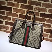 GUCCI OPHIDIA GG MEDIUM TOTE BAG - 1