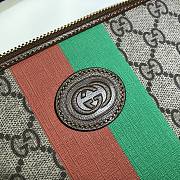 GG Supreme Monogram Fake Beige Brown Sugar - 30×21×1.5cm - 5